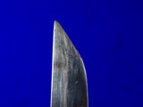 Antique Old Japanese Japan Tanto Carved Handle Fighting Knife w/ Scabbard