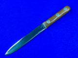 Vintage US John EK 1975 Miami FL Commando Fighting Knife Knives w/ Sheath