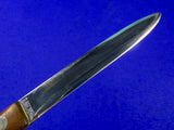 Vintage US John EK 1975 Miami FL Commando Fighting Knife Knives w/ Sheath