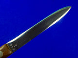 Vintage US John EK 1975 Miami FL Commando Fighting Knife Knives w/ Sheath