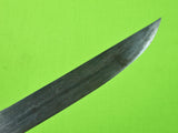 Vintage Balkan Bosnian Post Ottoman Yatagan Yataghan Fighting Knife Dagger
