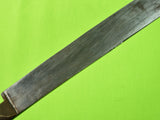 Vintage Balkan Bosnian Post Ottoman Yatagan Yataghan Fighting Knife Dagger