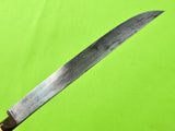 Vintage Balkan Bosnian Post Ottoman Yatagan Yataghan Fighting Knife Dagger