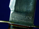Vintage US MARBLES Gladstone Hunting Fighting Knife 7" Blade
