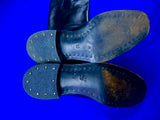 Vintage Soviet Russian Russia USSR Officer's Leather Boots Shoes Uniform