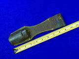 Vintage 1952 Dated Hungarian Hungary or Romanian Romania Bayonet Leather Frog