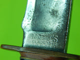Vintage US Marbles Gladstone Mich Hunting Knife & Sheath