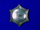 Mongolian Mongolia WW2 Soviet Russian Made Polar Star Silver Order Medal Badge