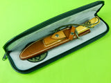 RARE US Custom Handmade RANDALL Model # 1 8″ Vietnam Veteran #35 Knife Scrimshaw