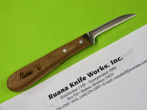 Vintage US Custom Made Handmade RUANA Works " L " Speciality Utility Knife