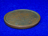 Antique Imperial Russian Russia Bronze Table Medal