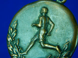 US Vintage 1917 1920 Set of 2 Sport Silver Badge Pin Medal Award