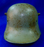 Antique German Germany WW1 Model 16 Military Army Helmet Hat