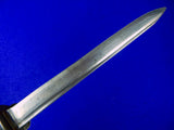 Antique German Germany WW1 Stag Hunting Dagger Knife Short Sword w/ Scabbard