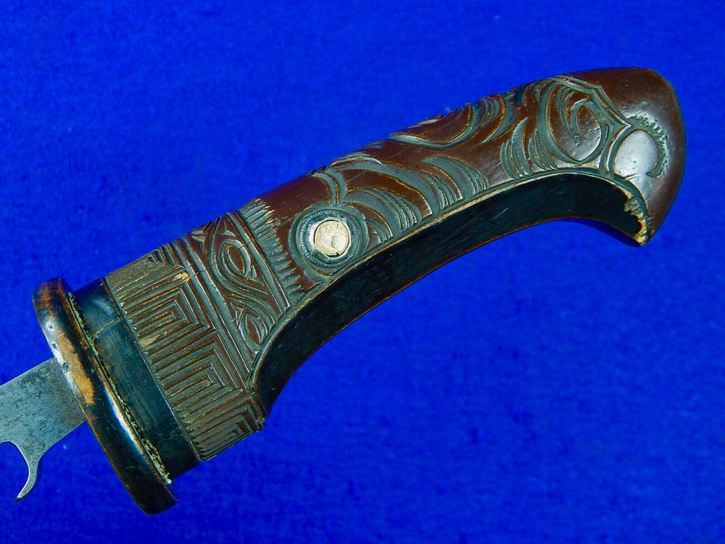 Antique 19 Century Japanese Japan Hachiwari Kabutowari Jitte Jutte Dag ...
