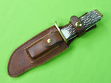 Vintage US Schrade Uncle Henry 171UH Hunting Knife & Sheath