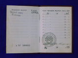 Vintage 1975 Soviet Russian USSR Labor Glory 3 Class Medal Order Badge Document