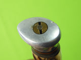 Antique Swedish Sweden Hellberg Eskilstuna Hunting Fighting Stag Handle Knife