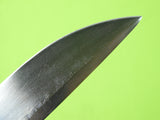 Antique Swedish Sweden Hellberg Eskilstuna Hunting Fighting Stag Handle Knife