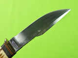 Antique Swedish Sweden Hellberg Eskilstuna Hunting Fighting Stag Handle Knife