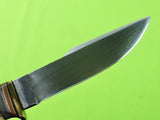 Antique Swedish Sweden Hellberg Eskilstuna Hunting Fighting Stag Handle Knife