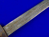 Antique Old Africa African 19 Century Large Takuba Sword w/ Scabbard