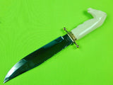 1980’s British English H.G. Long Sheffield Limited Teddy Roosevelt Commemorative Bowie Horse Head Knife Knives