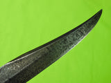 Vintage Old Japanese Japan Made Valor #570 Hunting Fighting Knife w/ Scabbard