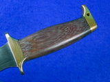 US Custom Made Handmade J.J. VIRANT Sog Type Fighting Knife w/ Sheath