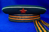 Vintage Soviet Russian Russia USSR 1968 Dated Navy Seaman Peakless Visor Hat Cap