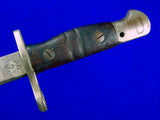 RARE US WW1 Model 1914 Winchester Long Bayonet Bayonets Short Sword Swords w/ Scabbard