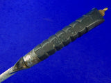 German Germany WWI WW1 Large Fighting Knife Dagger Short Sword Signed Blade
