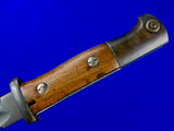 German Germany WW1 Antique Vintage Mauser K98 Saw Back Bayonet Fighting Knife Knives
