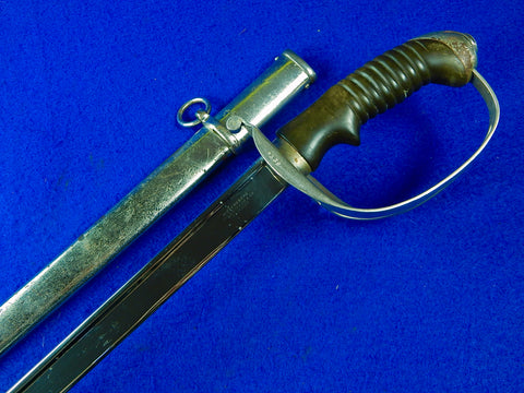 Argentina WW1 Antique German Made Cavalry Sword w/ Scabbard Matching #