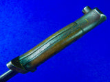 Australian WW2 Model 1907 Enfield Bayonet Short Sword w/ Scabbard