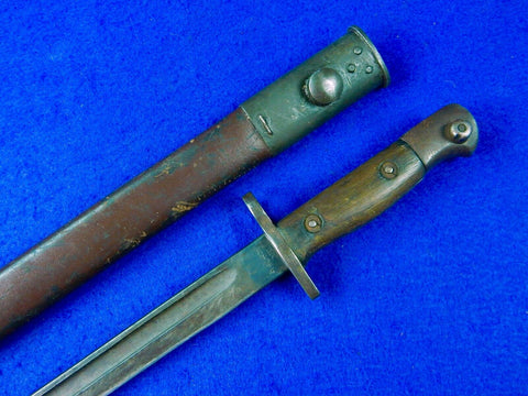 Australian WW2 Model 1907 Enfield Bayonet Short Sword w/ Scabbard