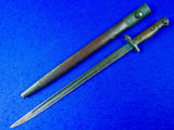 Australian WW2 Model 1907 Enfield Bayonet Short Sword w/ Scabbard