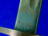 Australian WW2 Model 1907 Enfield Bayonet Short Sword w/ Scabbard