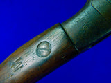 Australian WW2 Model 1907 Enfield Bayonet Short Sword w/ Scabbard