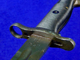 US WW2 Model 1905 Near Mint Bayonet Fighting Knife Knives w/ Scabbard