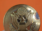 US USA WWII WW2 Hat Badge Pin Insignia Emblem Screwback