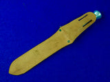 US WW2 Custom Handmade Theater Stiletto Fighting Knife Dagger w/ Sheath