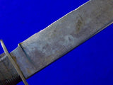 US WWII WW2 Vintage Old Combat Fighting Knife Knives w/ BOYT Sheath
